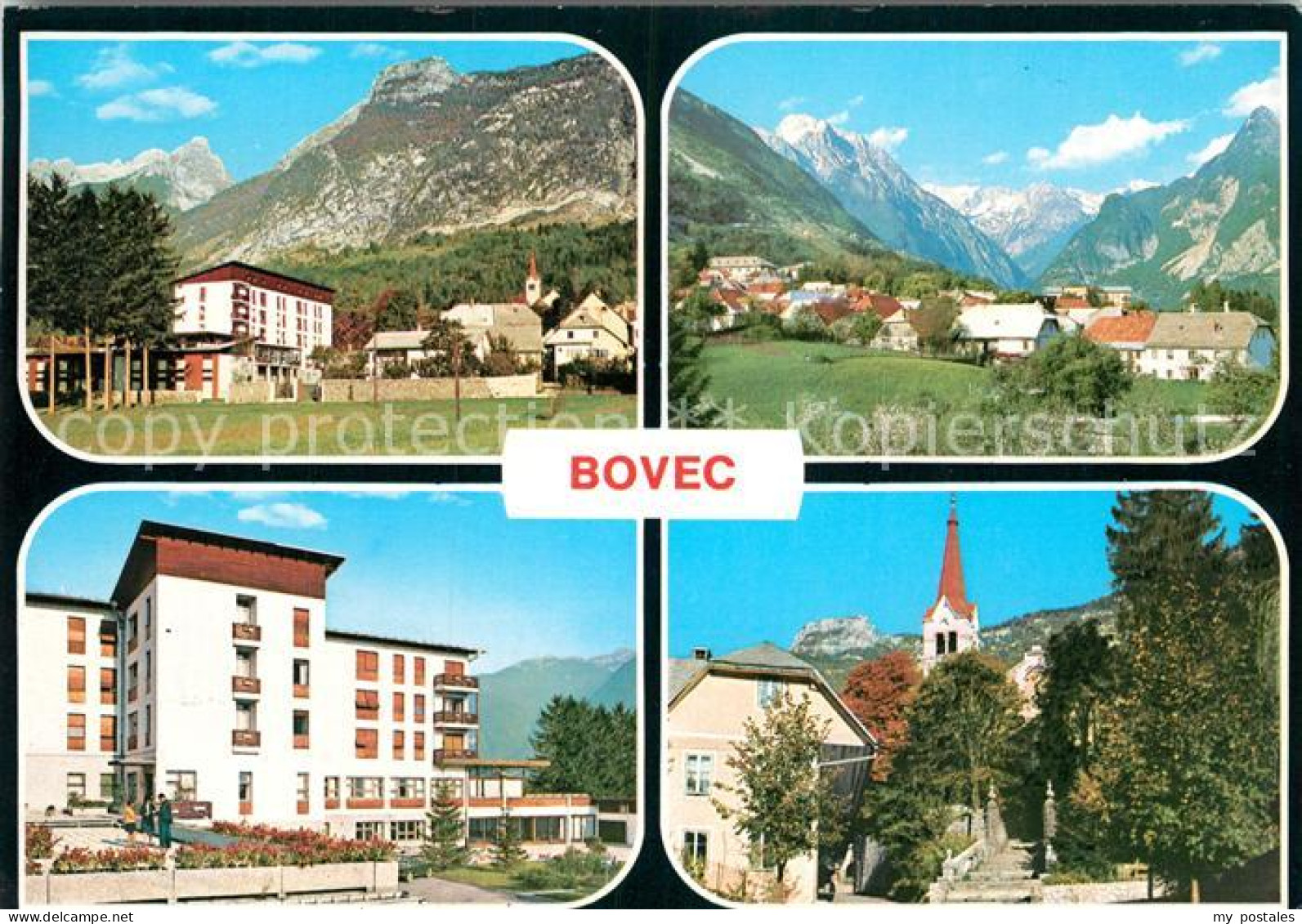 72941545 Bovec Ortsansichten  Bovec - Slowenien