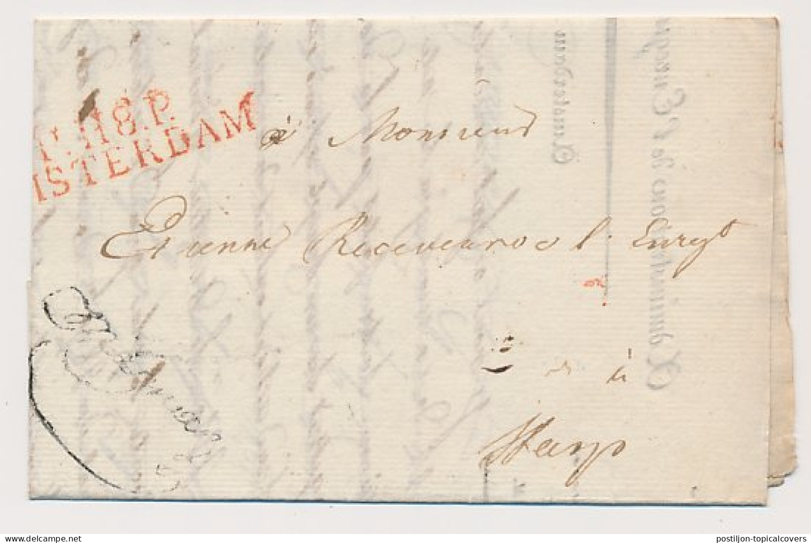 Amsterdam - Den Haag 1812 - P.118.P. AMSTERDAM - ...-1852 Prephilately