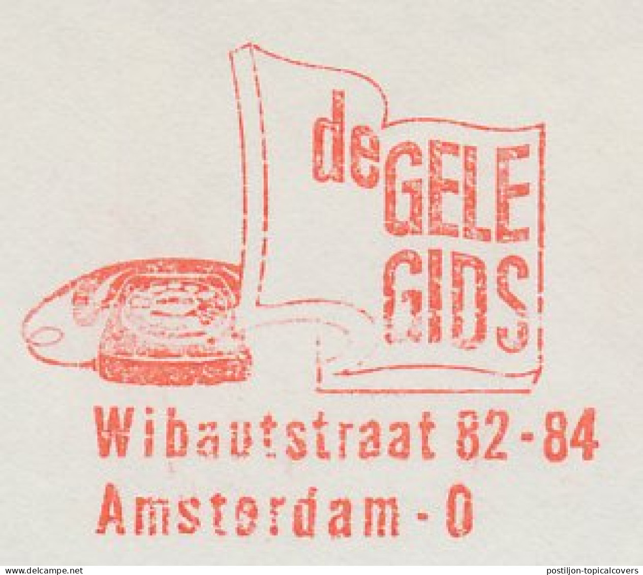 Meter Cut Netherlands 1968 Yello Pages - Unclassified