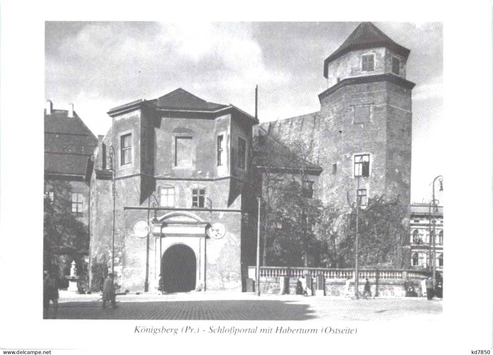 Königsberg - Schlossportal - Ostpreussen