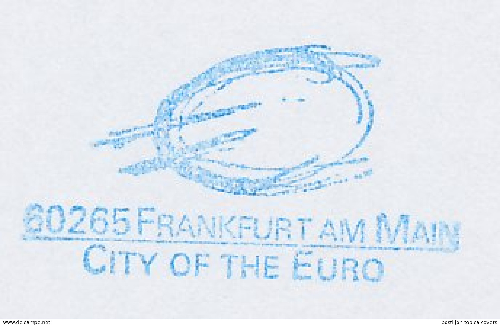 Meter Cut Germany 2002 Euro - Frankfurt Am Main - City Of The Euro - Unclassified