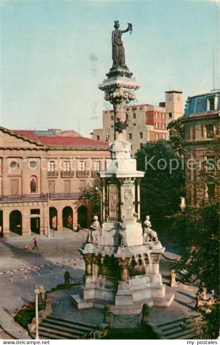 72941368 Pamplona Navarra Monumento A Los Fueros  Pamplona Navarra - Andere & Zonder Classificatie