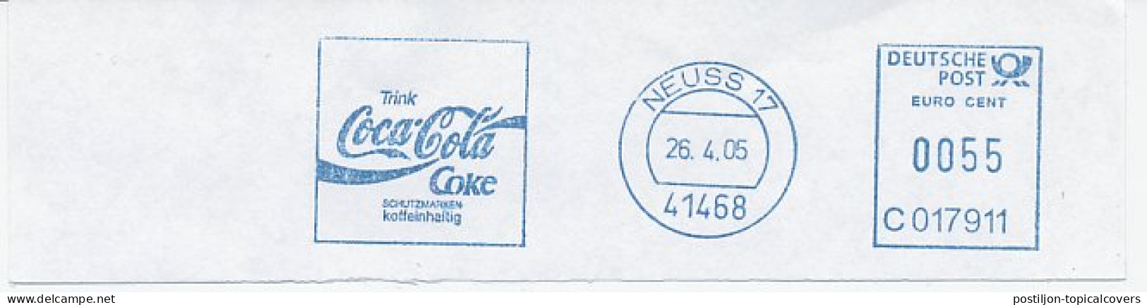 Meter Cut Germany 2005 Coca Cola - Sonstige & Ohne Zuordnung