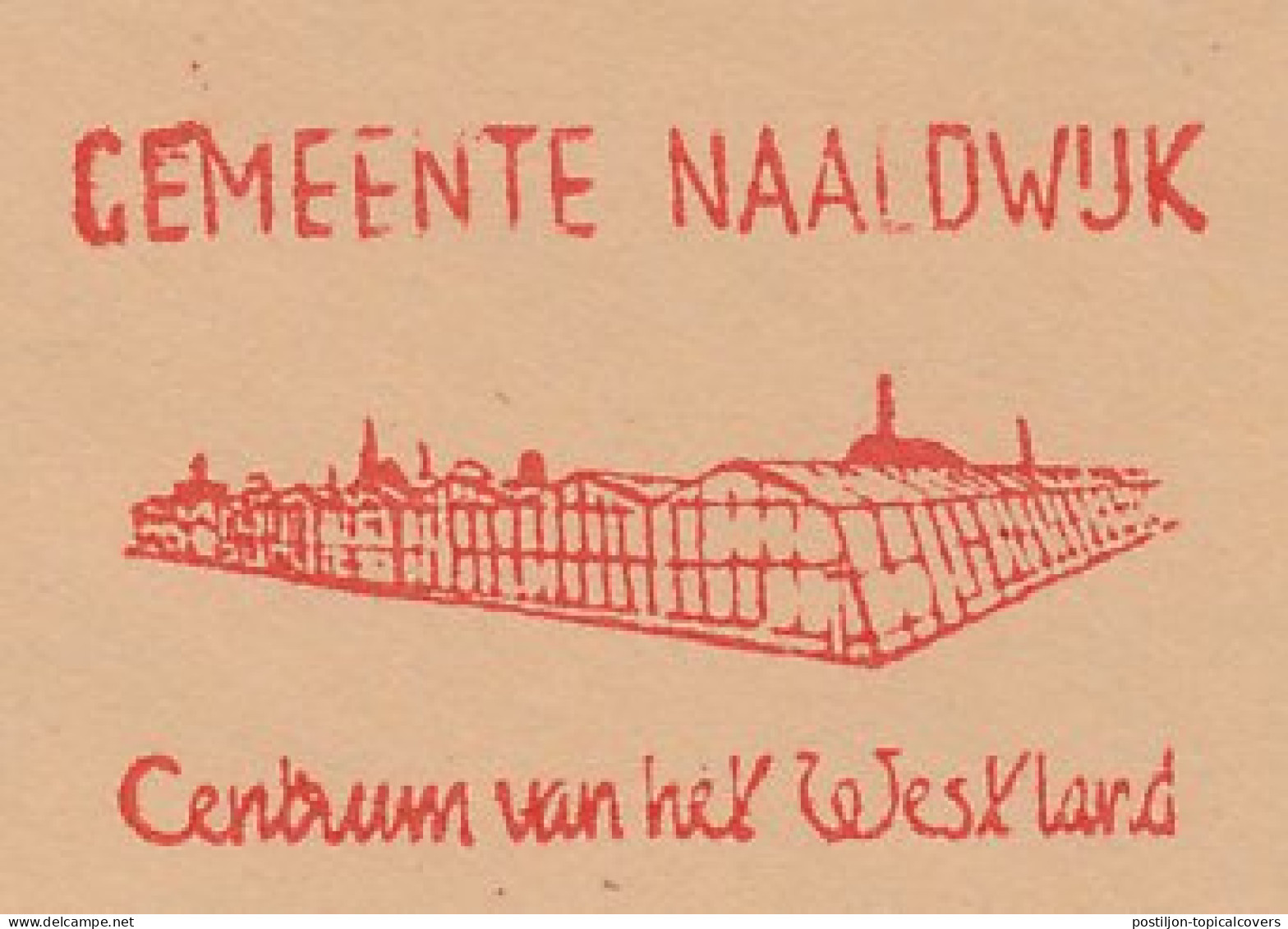 Meter Cover Netherlands 1982 Greenhouses - Naaldwijk - Other & Unclassified