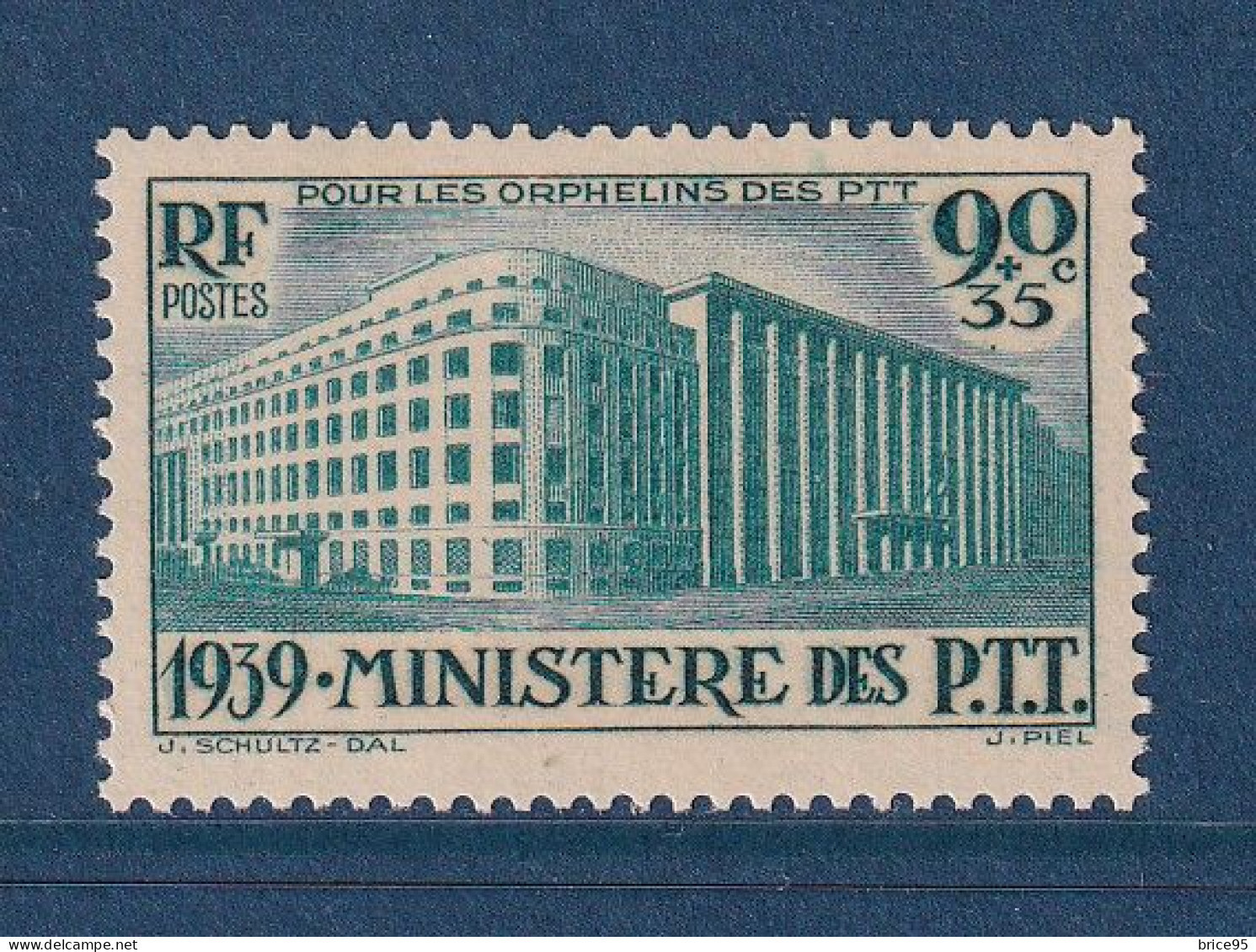 France - YT N° 424 ** - Neuf Sans Charnière - 1939 - Nuevos