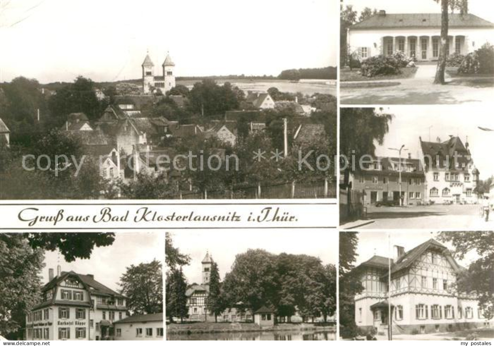 72941247 Bad Klosterlausnitz Klosterkirche Sanatorium Dr. Friedrich Wolf Markt R - Bad Klosterlausnitz