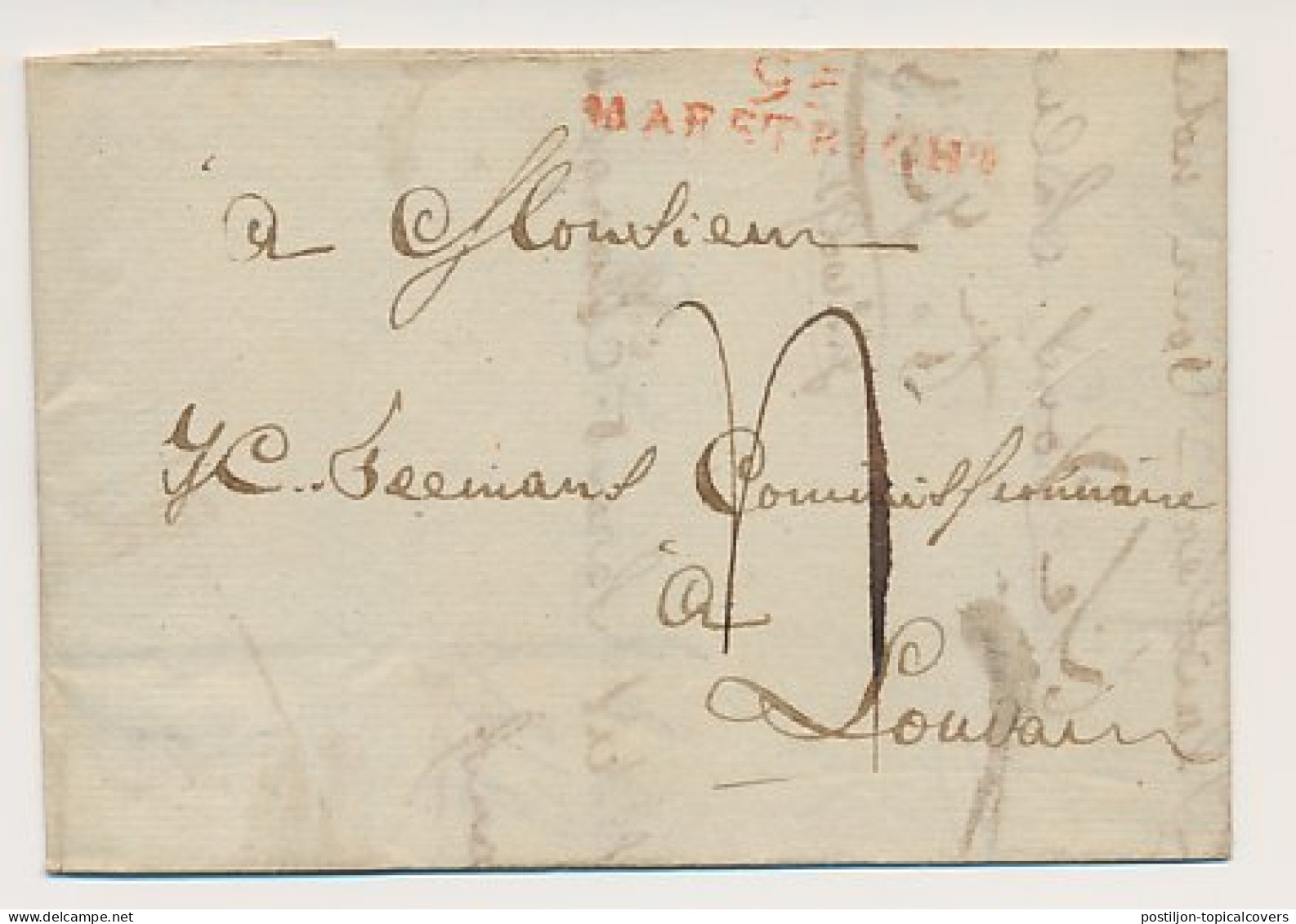 95 MAESTRICHT - Louvain 1813 - ...-1852 Prephilately