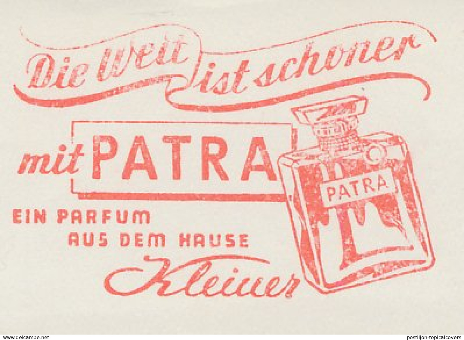 Meter Cut Germany 1963 Perfume - Patra - Kleiner - Altri & Non Classificati