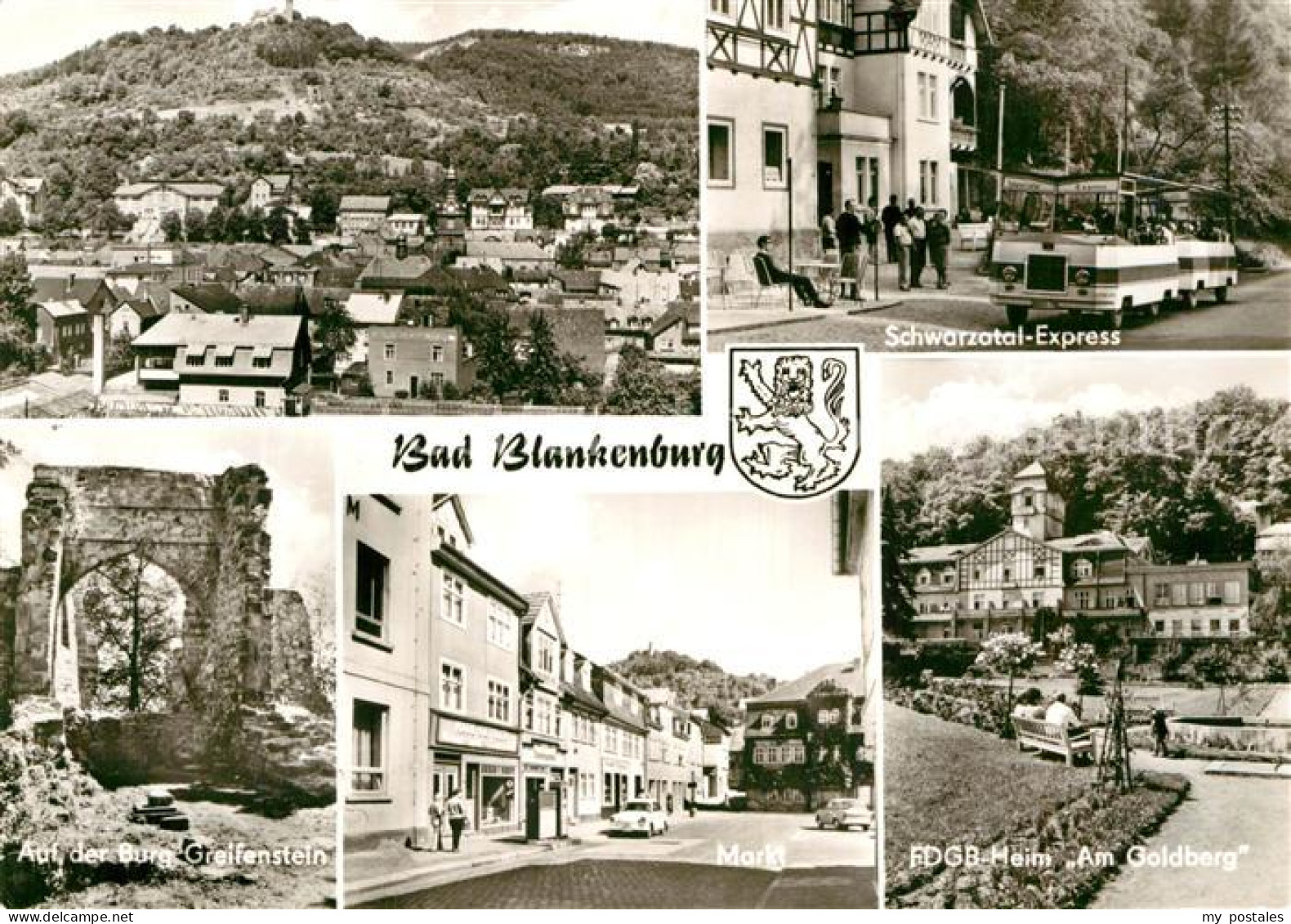 72941193 Bad Blankenburg Schwarzwald-Express FDGB-Heim Am Goldberg Markt  Bad Bl - Bad Blankenburg