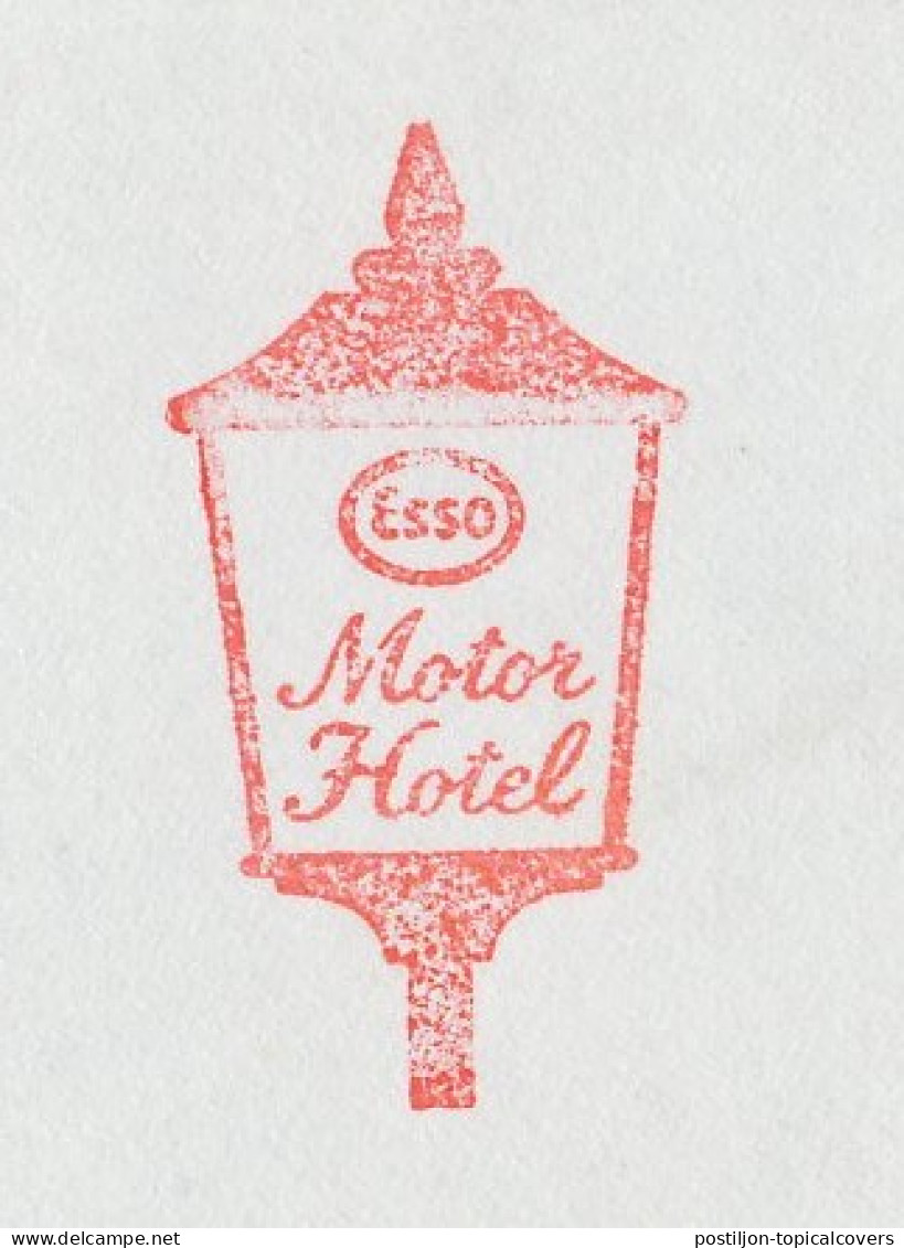 Meter Cover Netherlands 1971 Esso - Motor Hotel - Moto