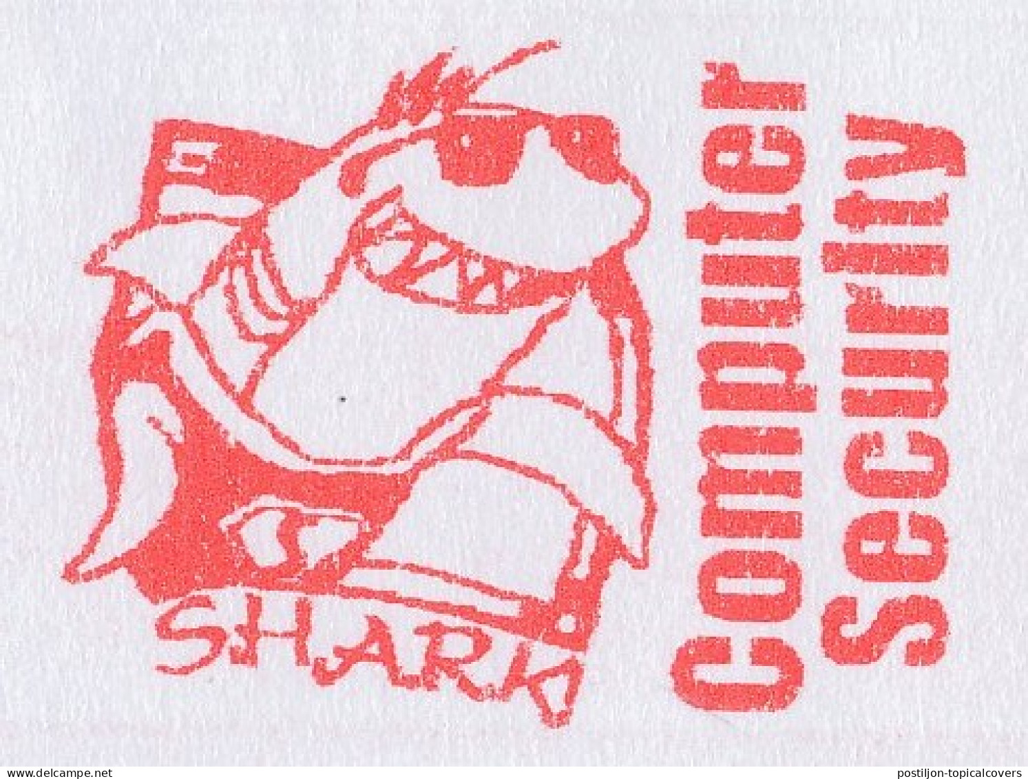 Meter Cover Netherlands 1997 Shark - Poissons