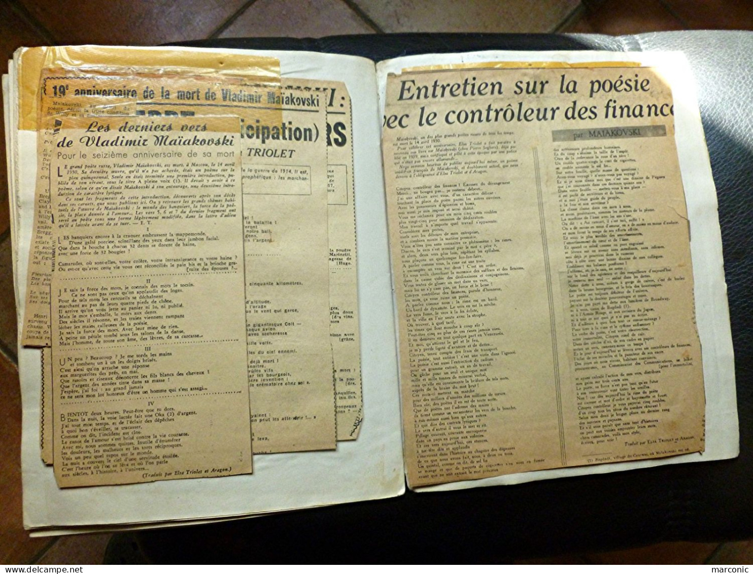 7 Poètes De La Révolution Russe - Gabriel AROUT - 1945 Editions De La LICORNE - Toulon - - Historia