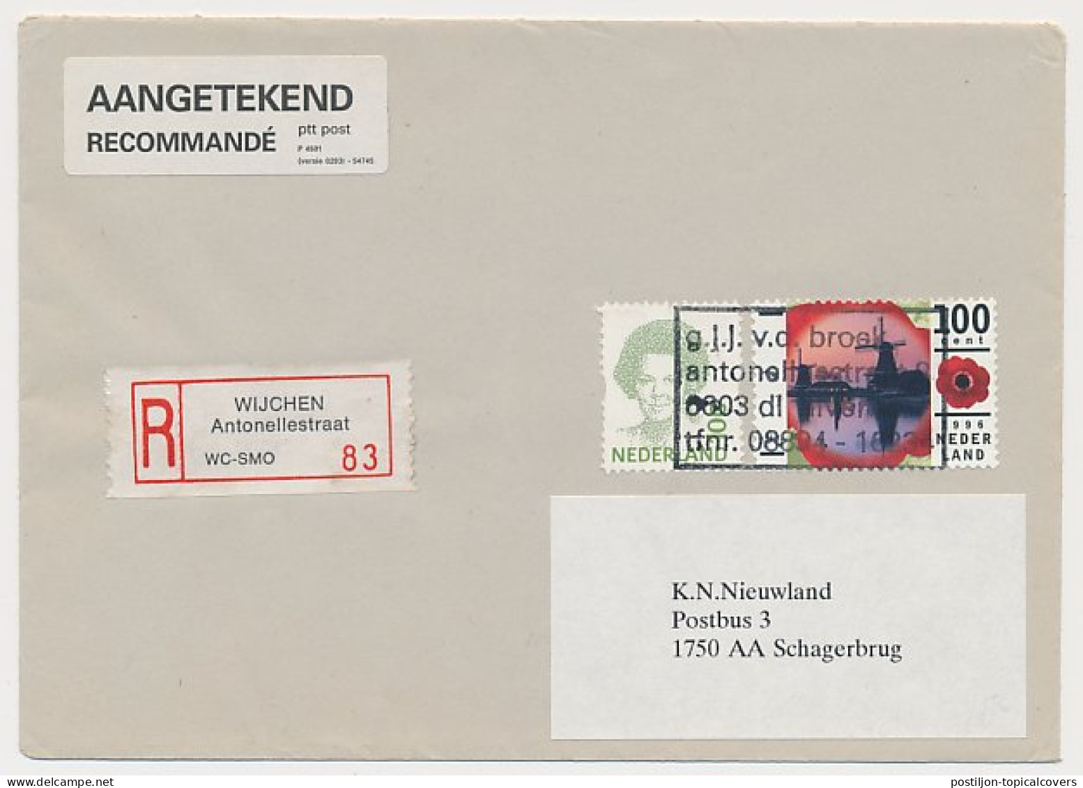 MoPag / Mobiel Postagentschap Aangetekend Wijchen / Alverna - Unclassified