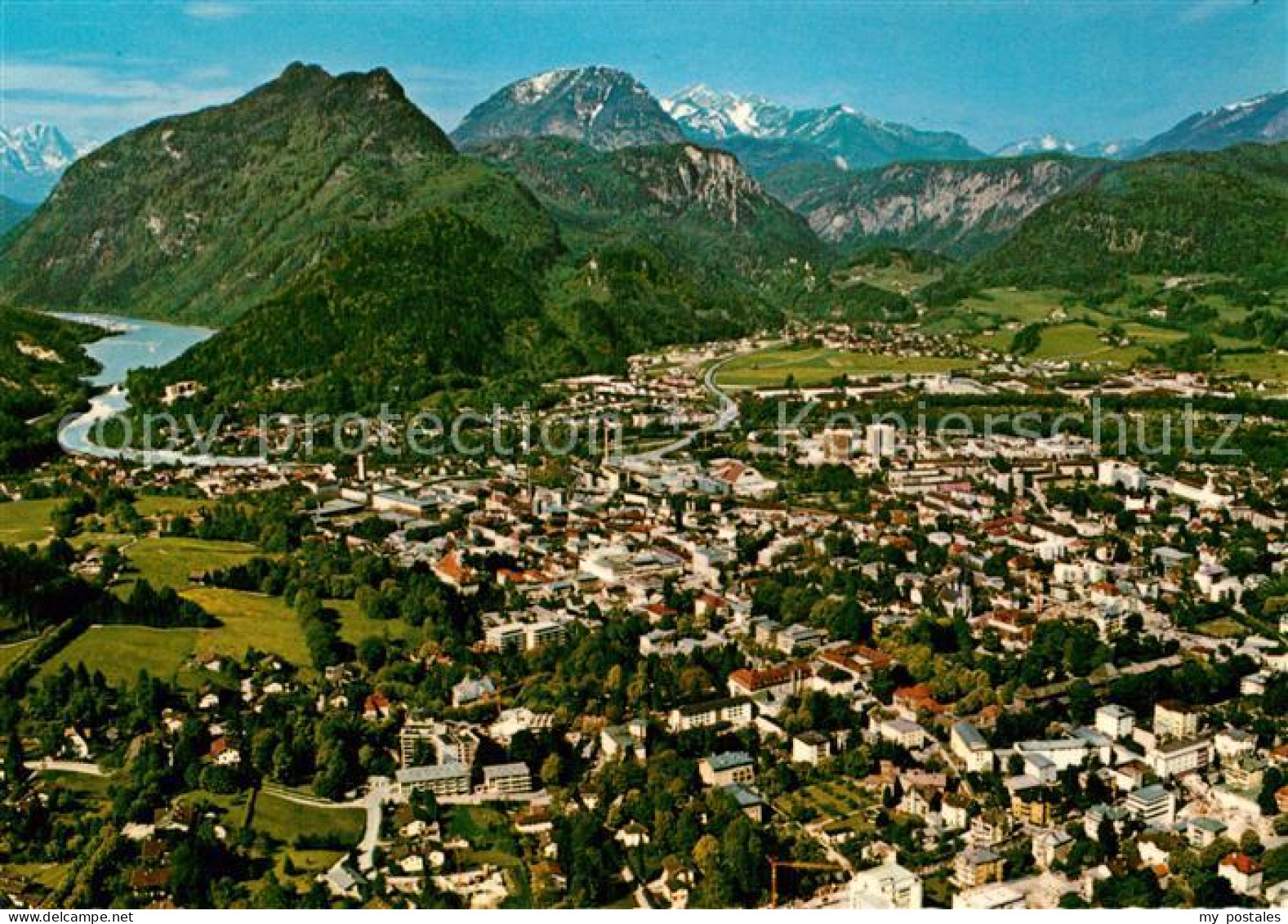 72941113 Bad Reichenhall Fliegeraufnahme Mit Saalachsee Und Karlstein M?llnerhor - Bad Reichenhall