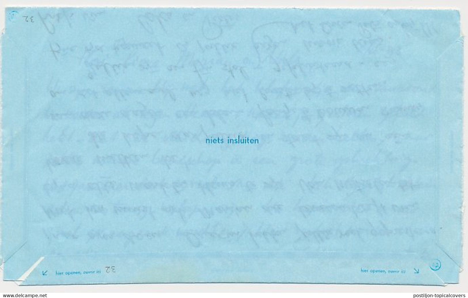 Luchtpostblad G. 32 Arnhem - Rauland Noorwegen 1993 - Postal Stationery