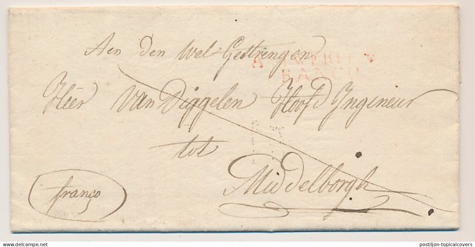 Antwerpen Belgie - Middelburg 1827 - ...-1852 Prephilately