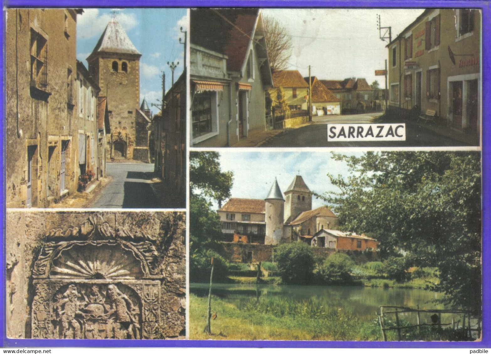 Carte Postale 24. Sarrazac   Très Beau Plan - Andere & Zonder Classificatie