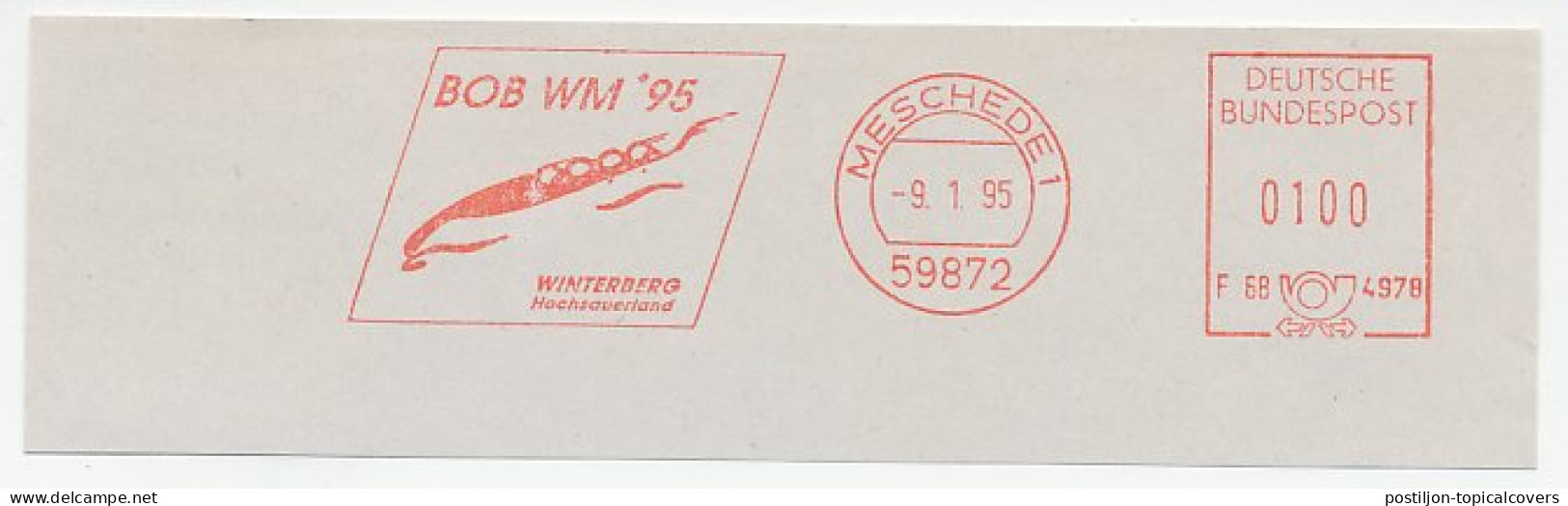 Meter Cut Germany 1995 Bobsleigh - World Championships 1995 Winterberg - Winter (Other)