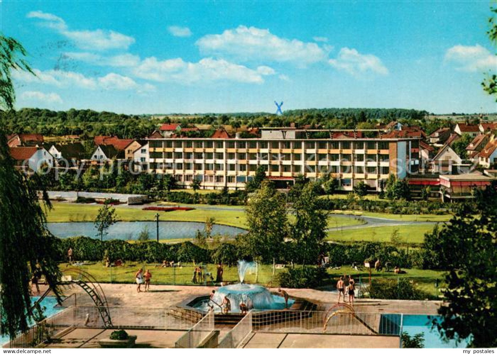 72940778 Bad Rappenau Kraichgausanatorium Sprudelbrunnen Bad Rappenau - Bad Rappenau