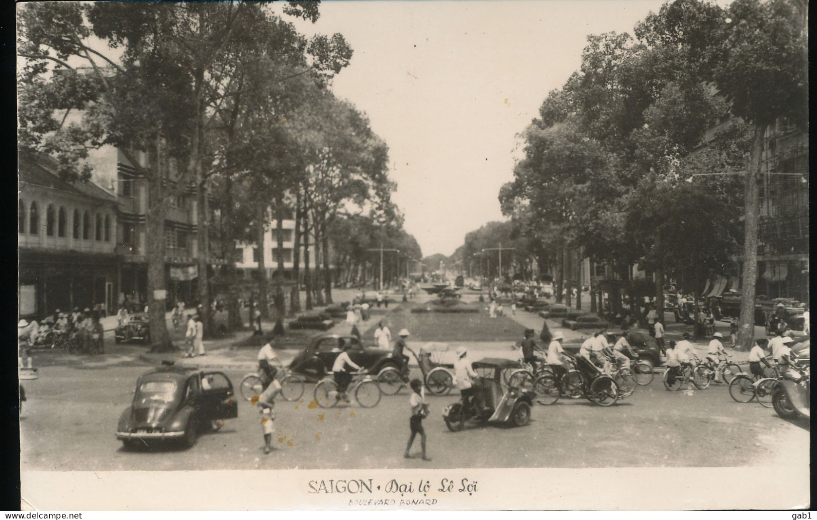 Viet - Nam -- Saigon --- Boulevard Bonard - Vietnam