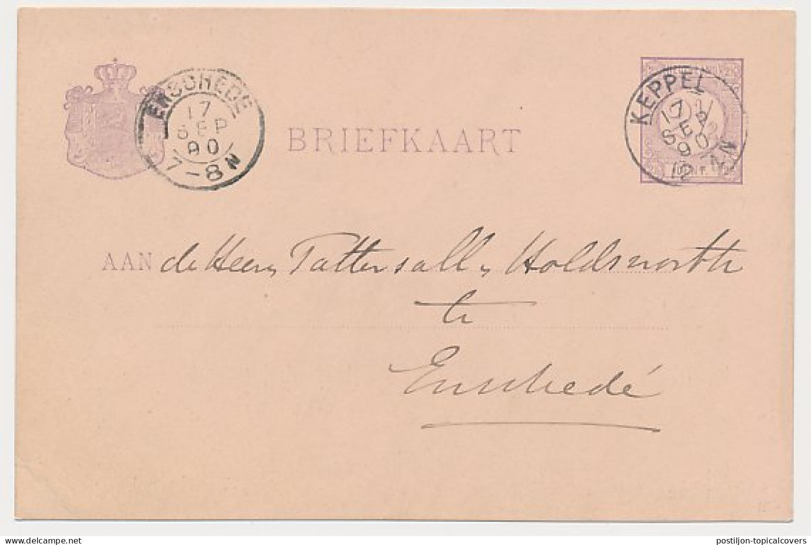 Kleinrondstempel Keppel 1890 - Non Classificati