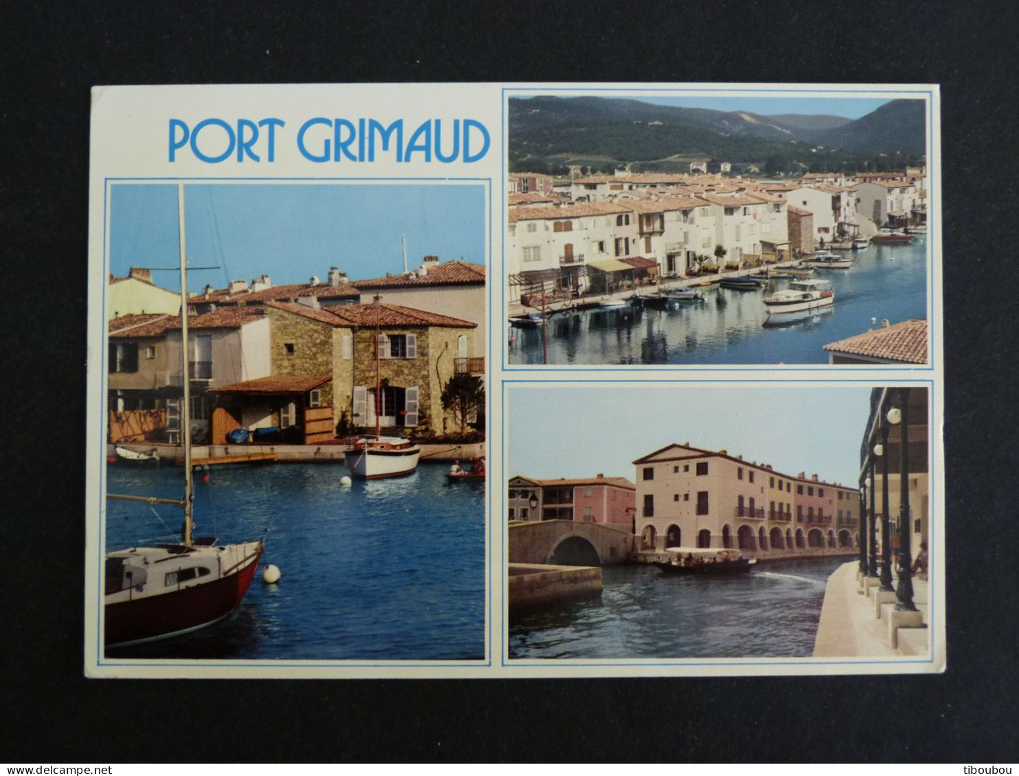 LA LONDE LES MAURES - VAR - FLAMME SUR MARIANNE BEQUET - PORT GRIMAUD - Mechanical Postmarks (Advertisement)