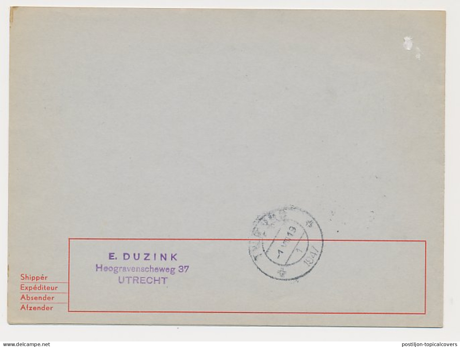 FDC / 1e Dag Em. Zomer 1947 - Uitgave De Postillon Tilburg - Non Classificati