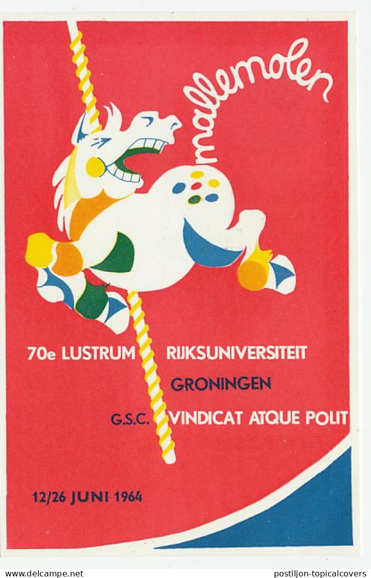 Aangetekend Groningen 1964 - Rijksuniversiteit 1814 - 1964 - Ohne Zuordnung