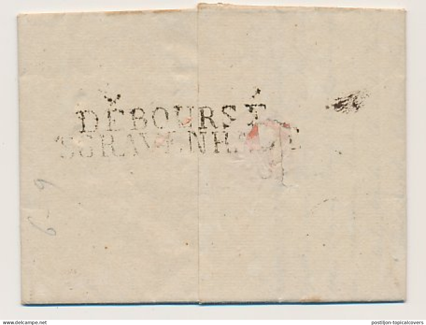 Maastricht - DEBOURSE SGRAVENHAGE 1818 - ...-1852 Prephilately