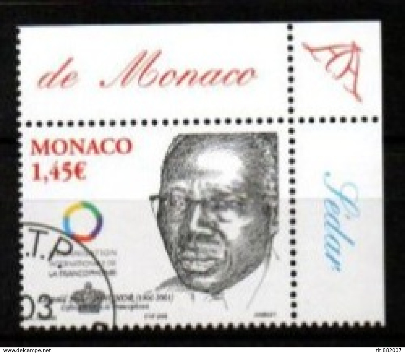 MONACO   -  2006 .  Y&T N° 2533 Oblitéré.  L.S.Senghor - Oblitérés