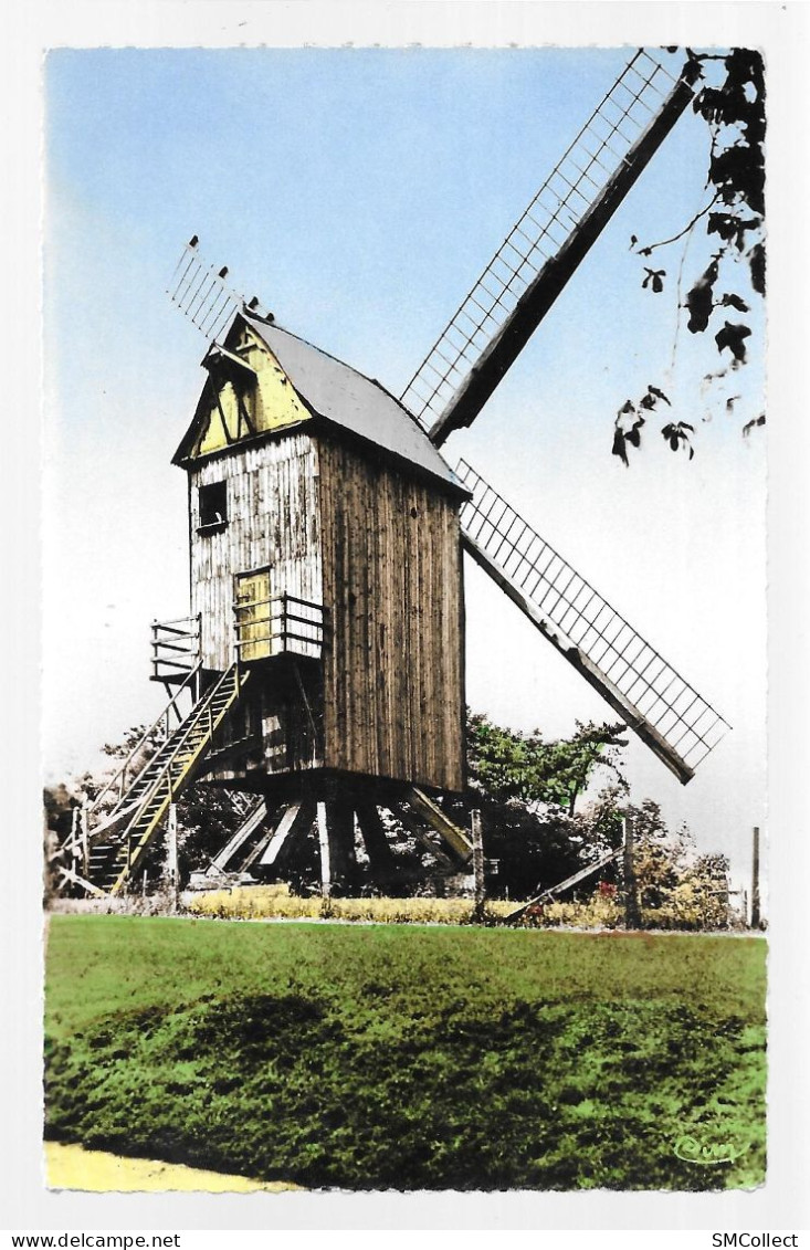 Mont Cassel, Moulin érigé Sur L'emplacement De L'ancien Kastel Meulen Datant De L'an 1600 (A17p16) - Andere & Zonder Classificatie