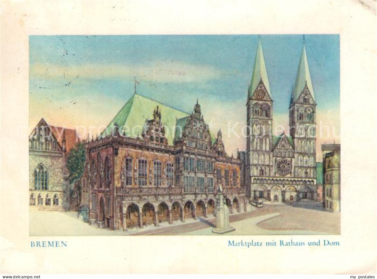 72940486 Bremen Marktplatz Rathaus Dom  Arbergen - Bremen