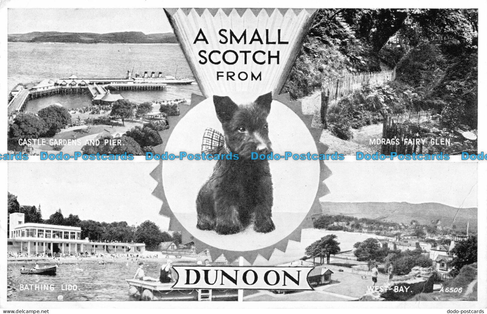 R085583 A Small Scotch From Dunoon. Silveresque. Valentine. 1957. Multi View - World