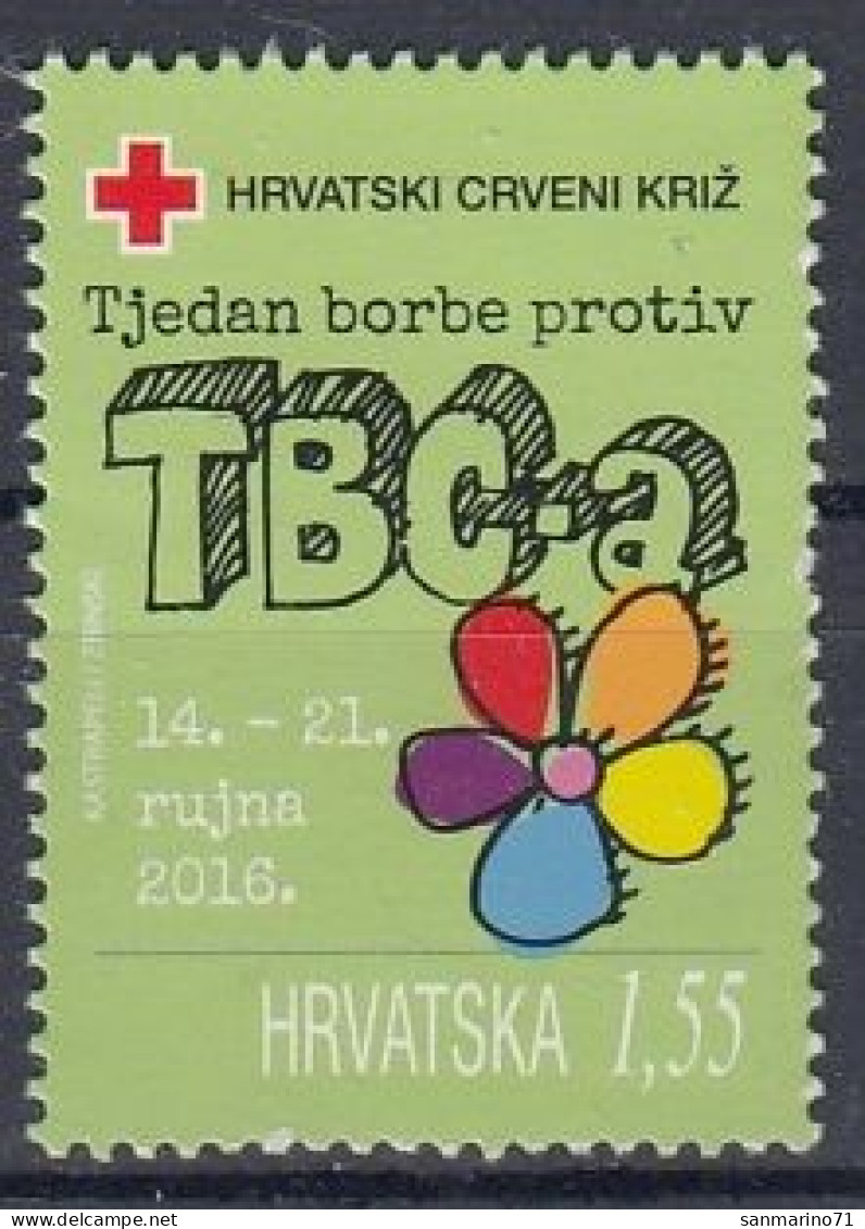 CROATIA Postage Due 145,unused - Rotes Kreuz