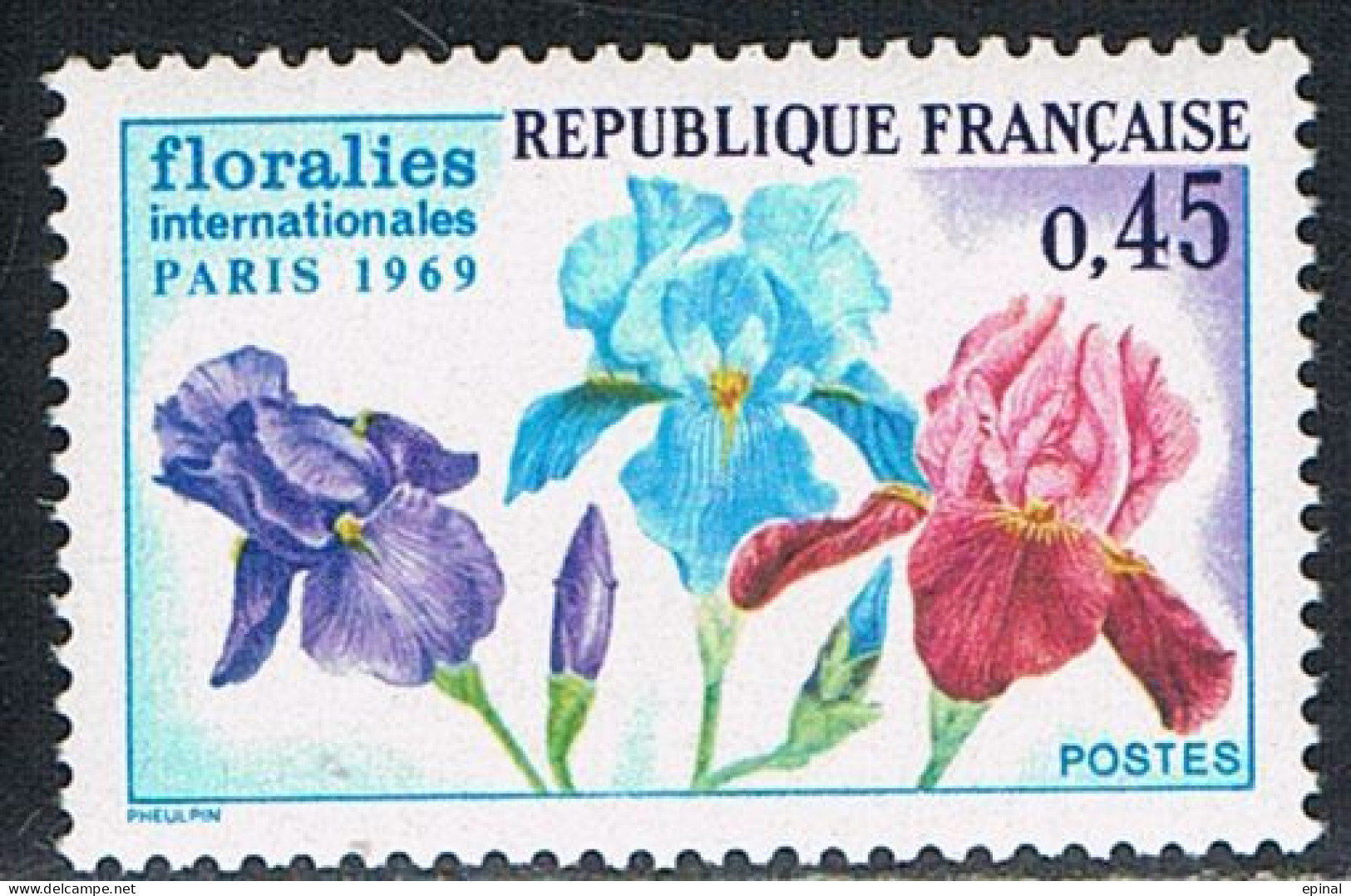 FRANCE : N° 1597 ** (Floralies Internationales De Paris) - PRIX FIXE - - Ungebraucht