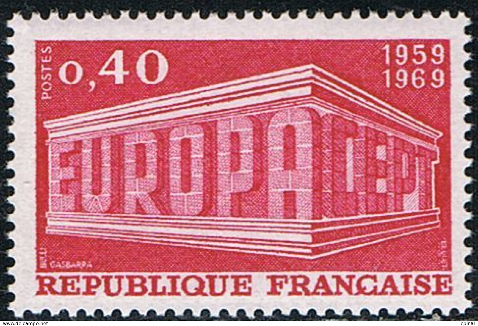 FRANCE : N° 1598 ** Et Oblitéré (Europa) - PRIX FIXE - - Nuovi