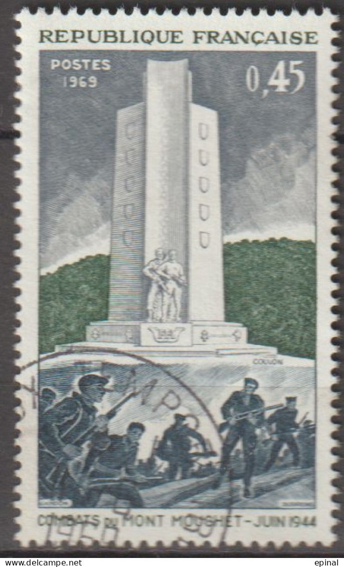 FRANCE : N° 1604 Oblitéré (Combats Du Mont Mouchet) - PRIX FIXE - - Used Stamps