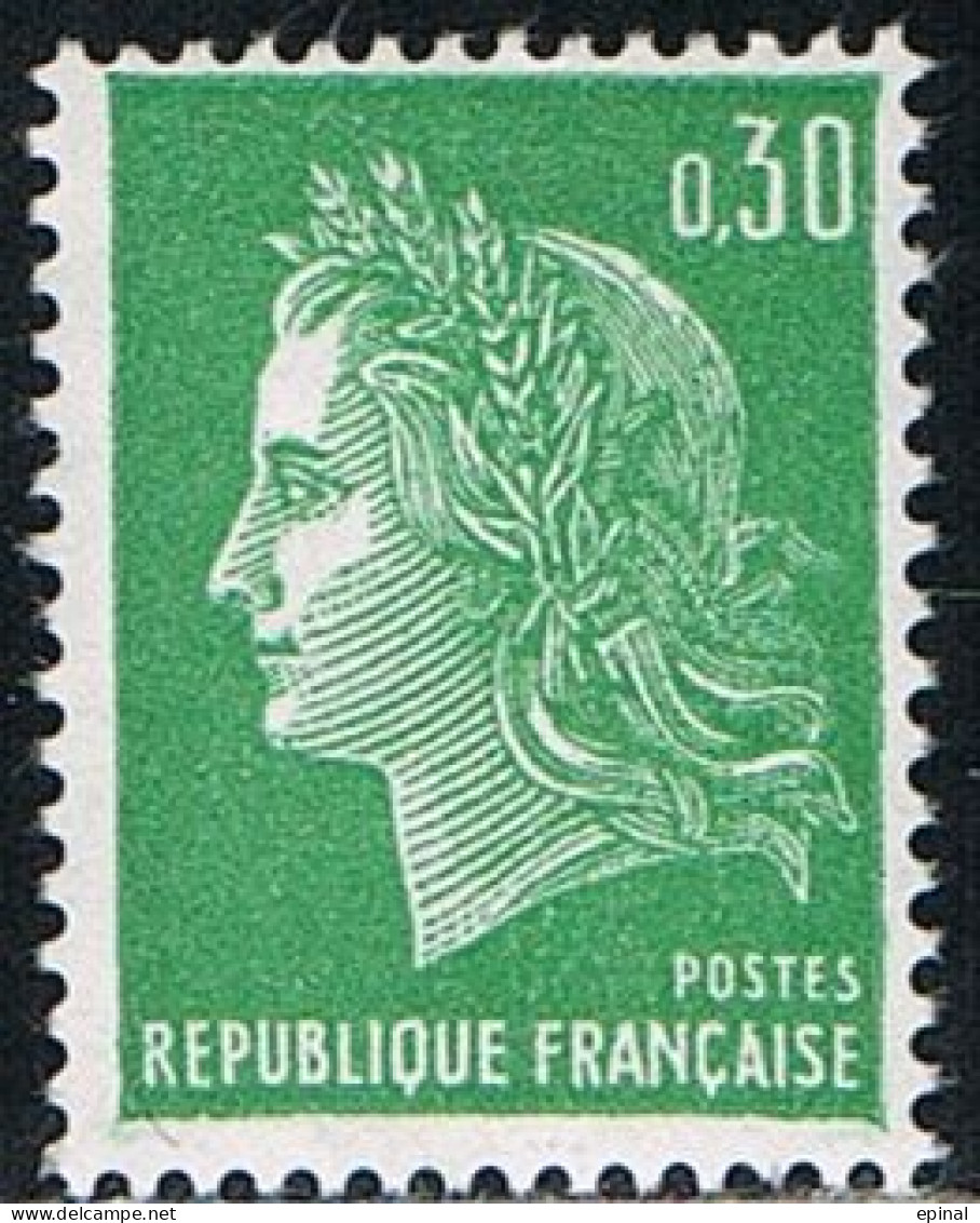 FRANCE : N° 1611 ** Et Oblitéré (Marianne De Cheffer) - PRIX FIXE - - 1967-1970 Marianna Di Cheffer