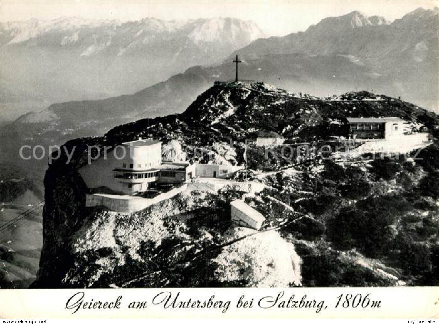 72940069 Salzburg Oesterreich Untersberg Seilbahn Bergstation Geiereck Hochalm T - Andere & Zonder Classificatie