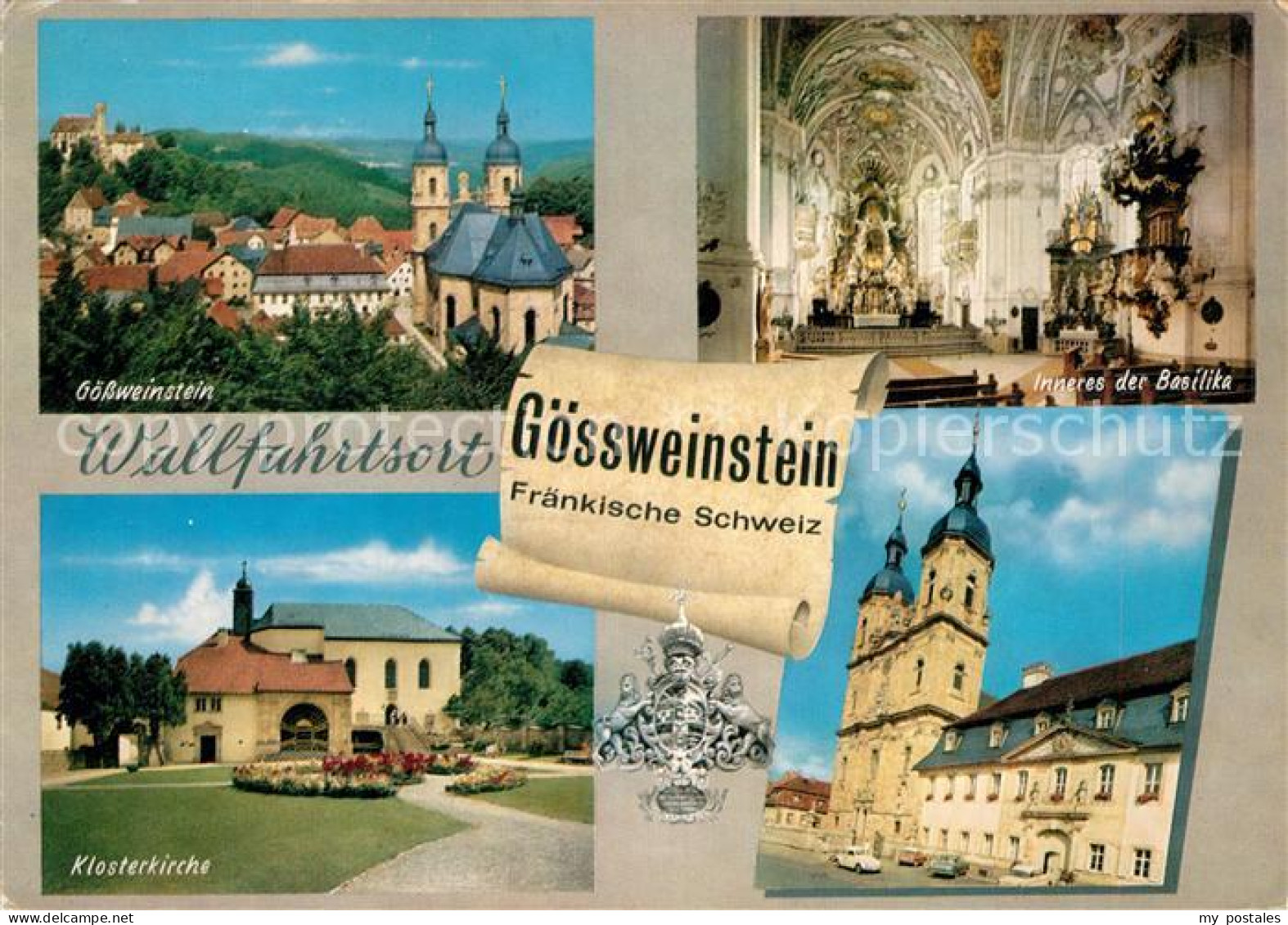 72940059 Goessweinstein Klosterkirche Basilika Wallfahrtsort Fraenkische Schweiz - Andere & Zonder Classificatie