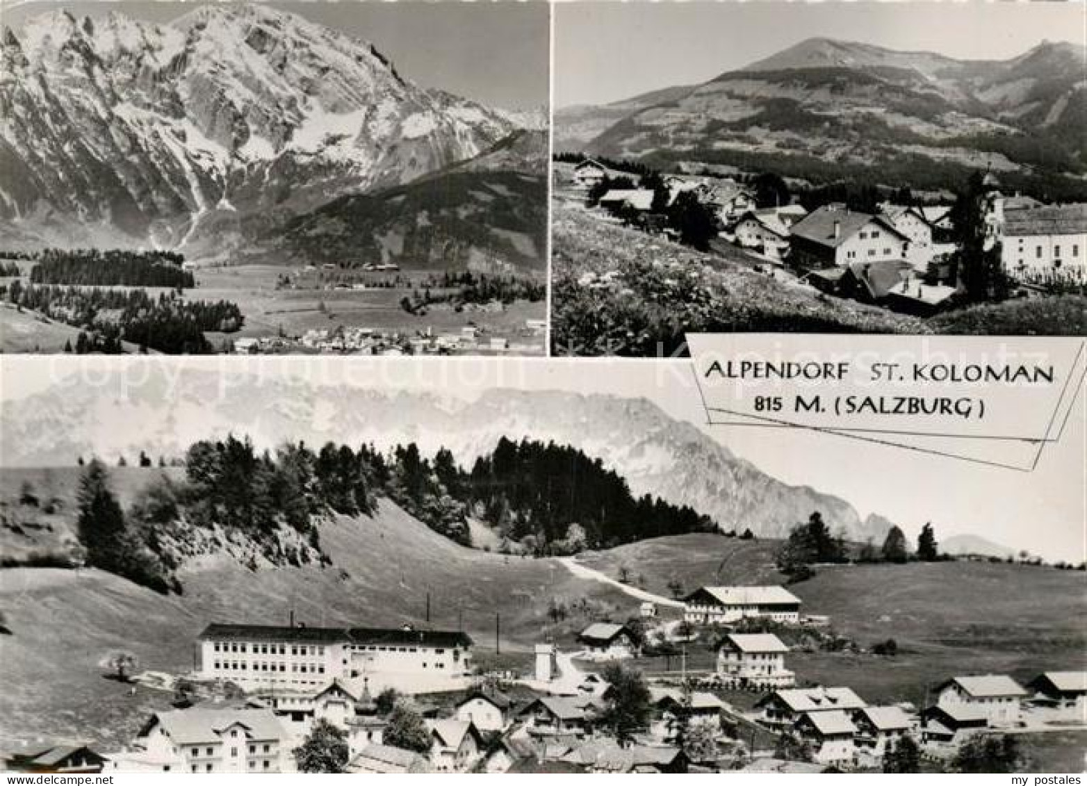 72939737 Sankt Koloman Panorama Alpendorf Sankt Koloman - Sonstige & Ohne Zuordnung