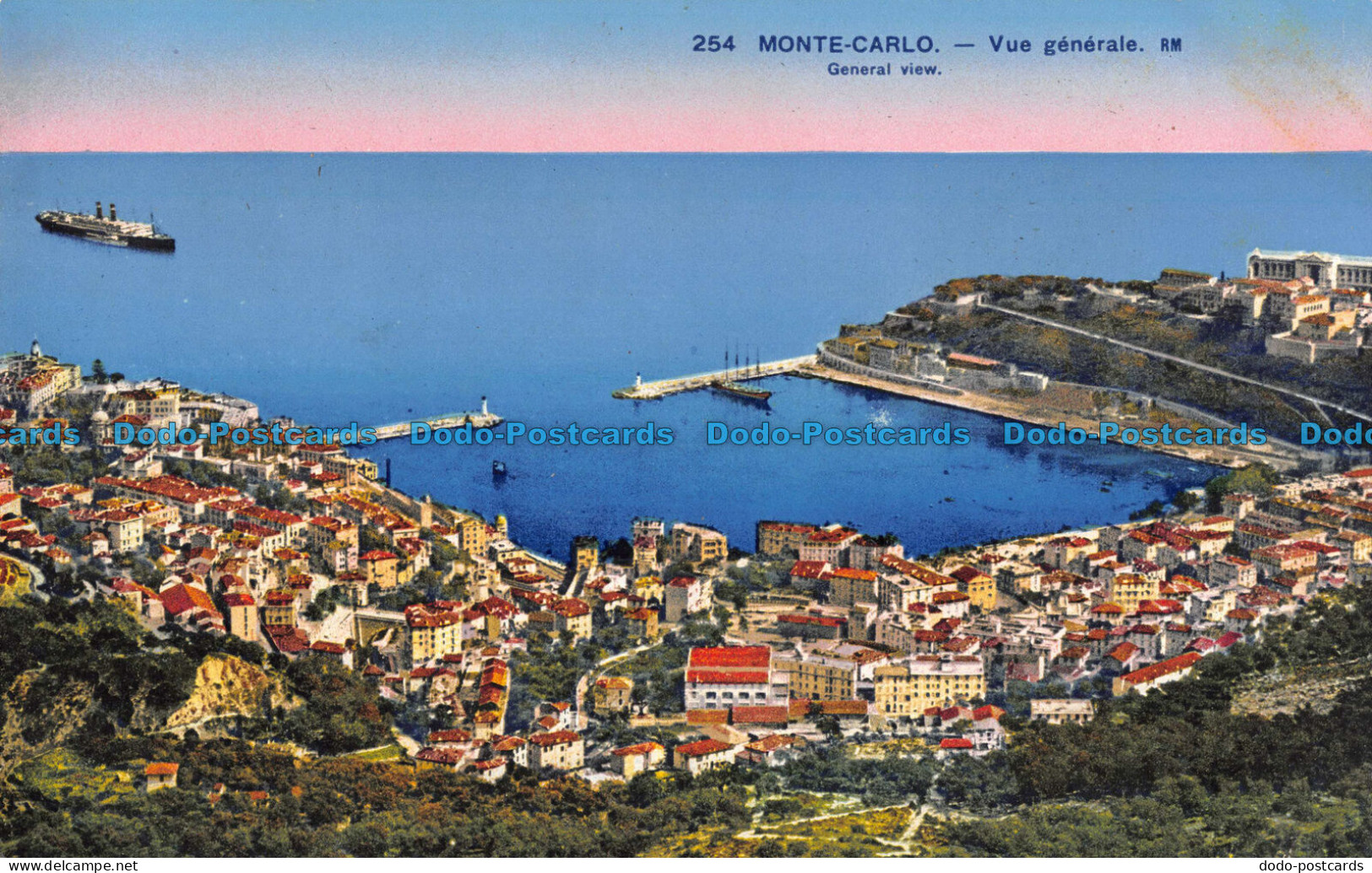 R086081 Monte Carlo. Vue Generale. Rostan And Munier - Monde