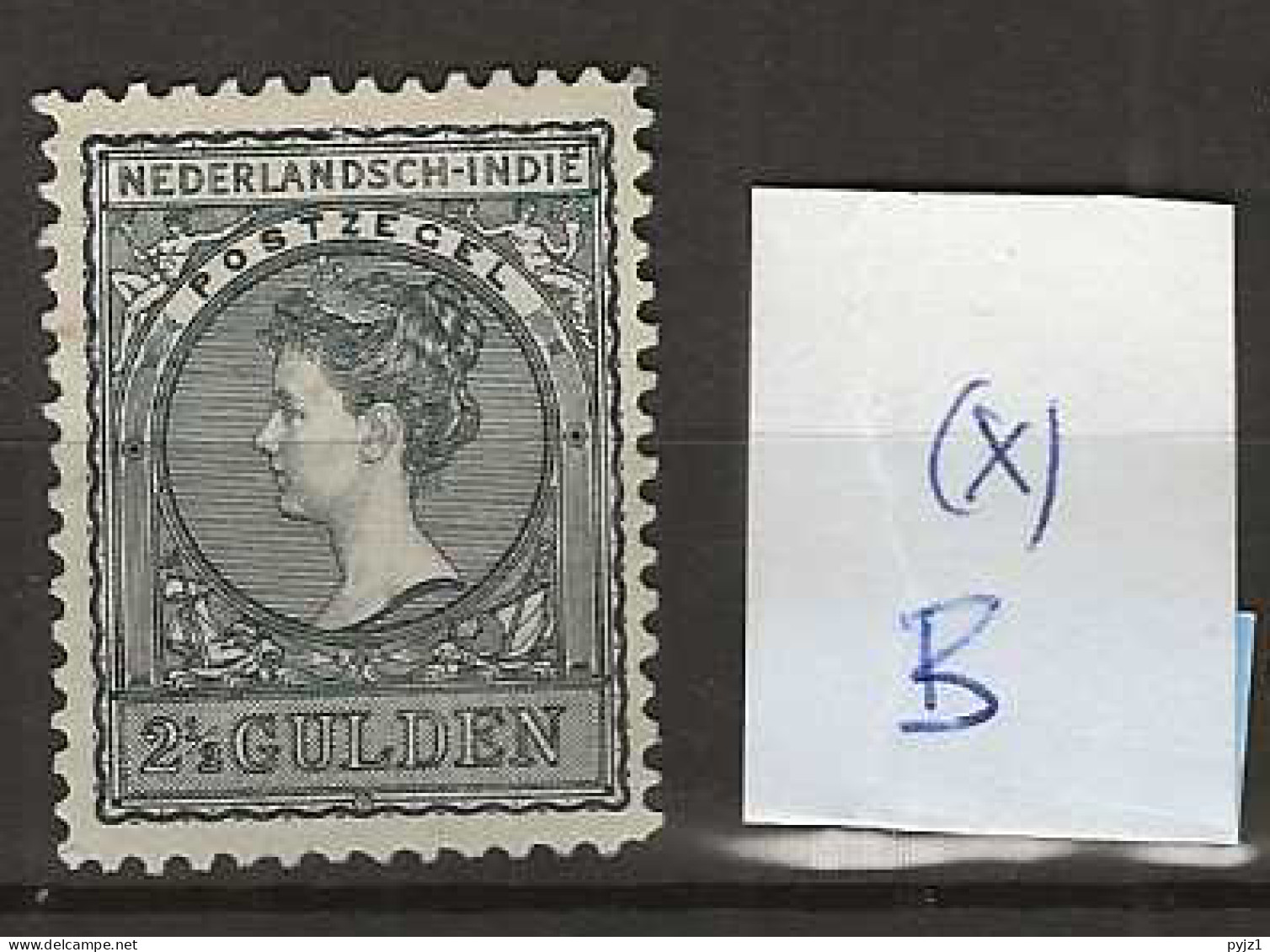 1906 MNG Nederlands Indië NVPH 49B Perf 11 X 11 1/2 - Indie Olandesi