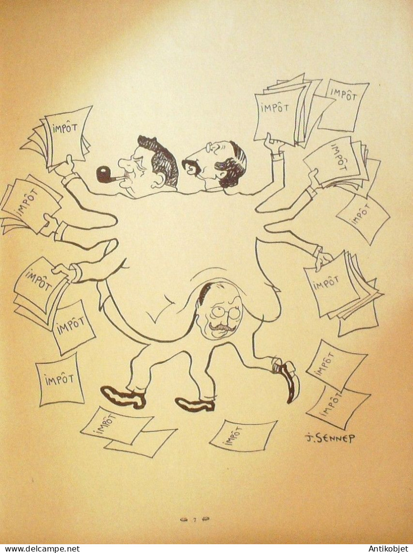 Sennep Jean Le milieu 90 caricatures édition Flouty Eo 1934