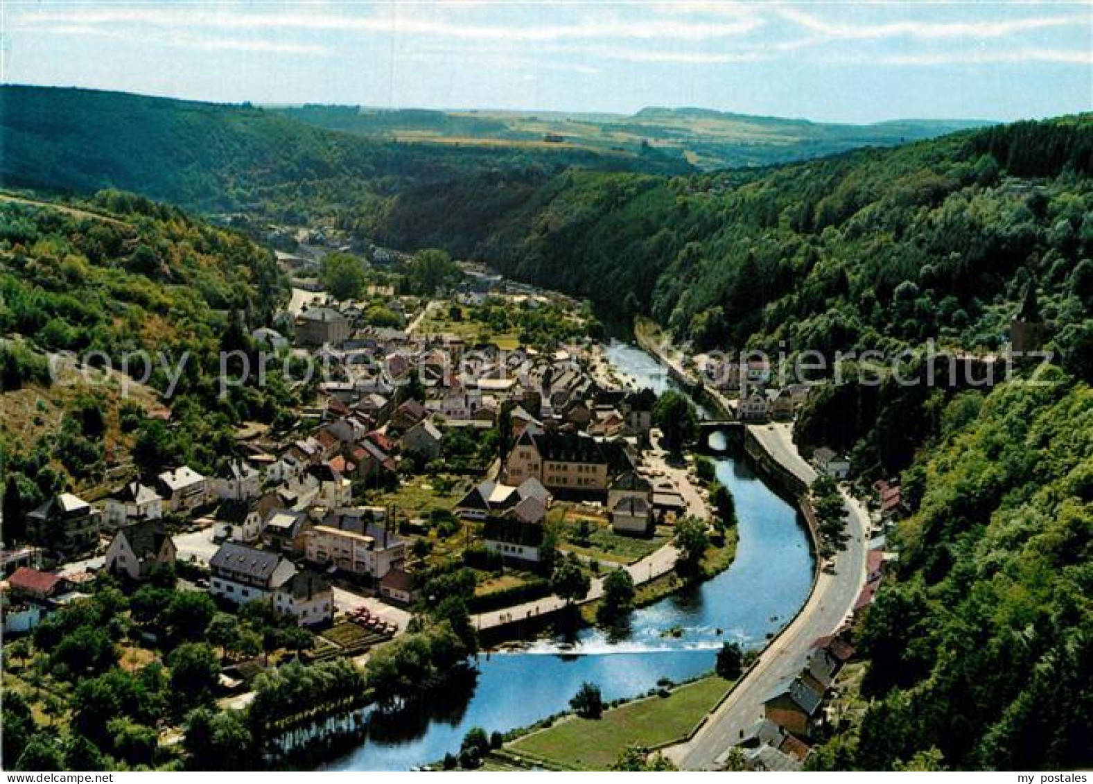 72939288 Vianden Vue Generale  - Andere & Zonder Classificatie