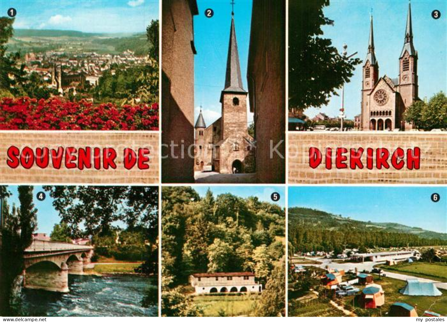 72939287 Diekirch Eglise St. Laurent Auberge De Jeunesse Camping  - Autres & Non Classés