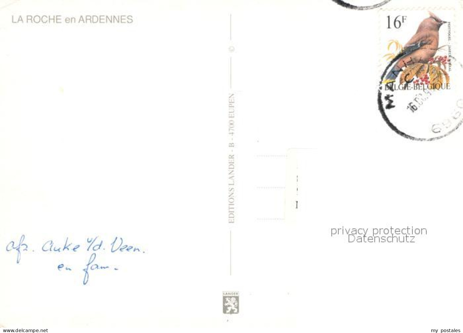 72939241 La Roche-en-Ardenne Fliegeraufnahme  - Autres & Non Classés