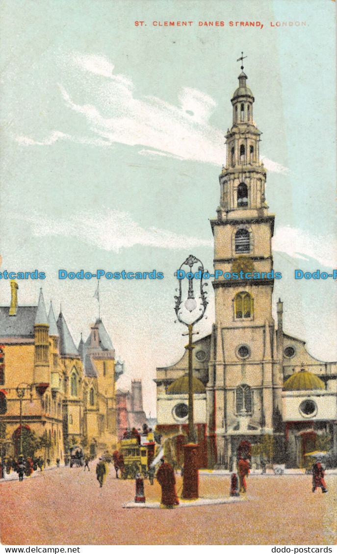 R086605 St. Clement Danes Strand. London - Andere & Zonder Classificatie