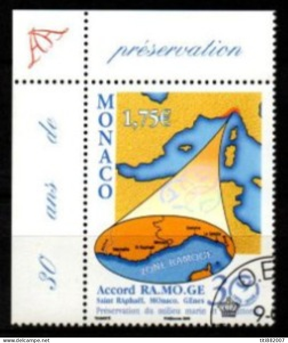 MONACO   -  2006 .  Y&T N° 2544 Oblitéré.   ACCORD RAMOGE - Used Stamps