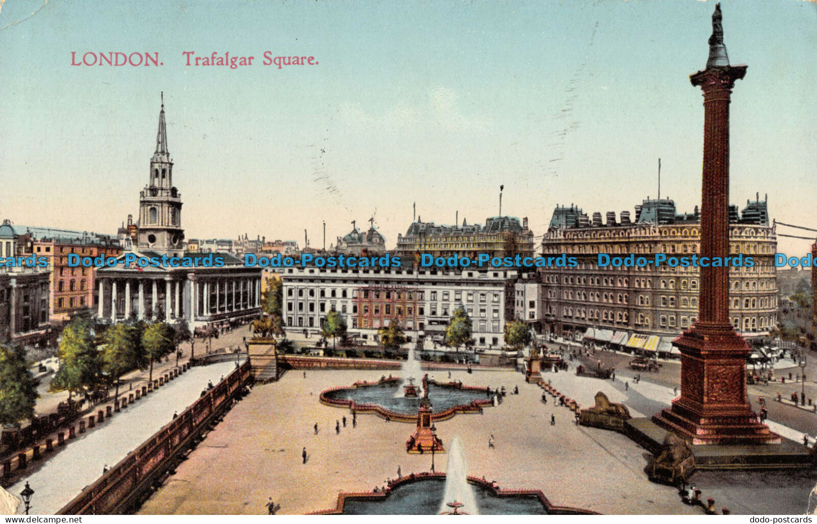 R086107 London. Trafalgar Square - Andere & Zonder Classificatie